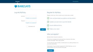 
                            12. Barclays MyPolicy