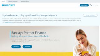 
                            8. Barclays Partner Finance | Home