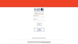 
                            3. BARE Evaluator Login