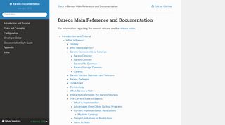 
                            7. Bareos ® Backup Archiving REcovery Open Sourced Main Reference