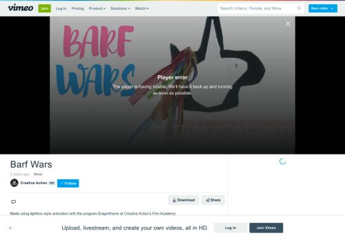 
                            13. Barf Wars on Vimeo