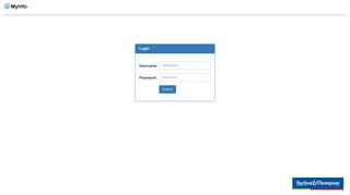 
                            1. Barfoot & Thompson - MyInfo - Login