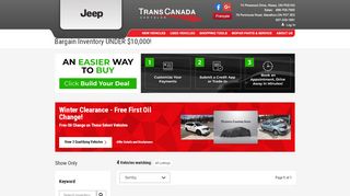 
                            12. Bargain Inventory UNDER $10,000! | Trans Canada Chrysler Ltd.