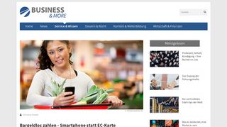 
                            6. Bargeldlos zahlen - Smartphone statt EC-Karte - business and more ...