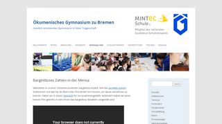 
                            4. Bargeldloses Zahlen in der Mensa | Ökumenisches Gymnasium zu ...