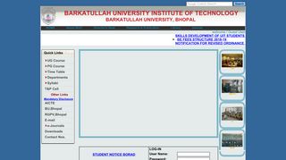 
                            10. Barkatullah University Institute of Technology