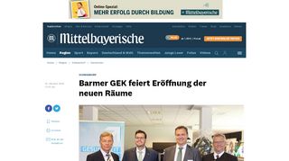 
                            10. Barmer GEK feiert Eröffnung der neuen Räume - Schwandorf ...