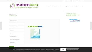 
                            11. BARMER GEK – Gesundheitsregion Göttingen/Südniedersachsen