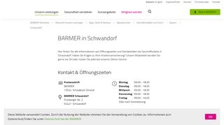 
                            1. BARMER Krankenkasse in Schwandorf | BARMER