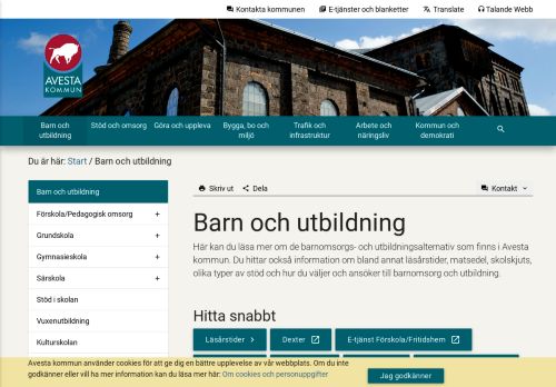 
                            2. Barn och utbildning - Avesta Kommun