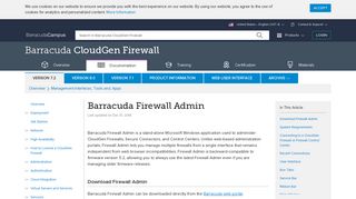 
                            6. Barracuda Firewall Admin | Barracuda Campus