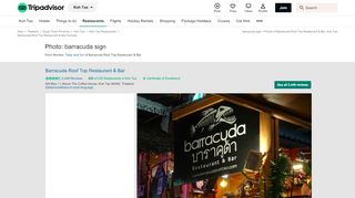 
                            7. barracuda sign - Picture of Barracuda Restaurant & Bar, Koh Tao ...