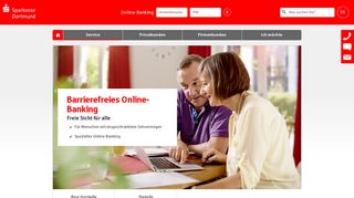 
                            8. Barrierefreies Online-Banking - Sparkasse Dortmund