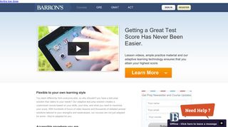 
                            2. Barron's Test Prep: Exam and Test Preparation for the GRE, GMAT ...