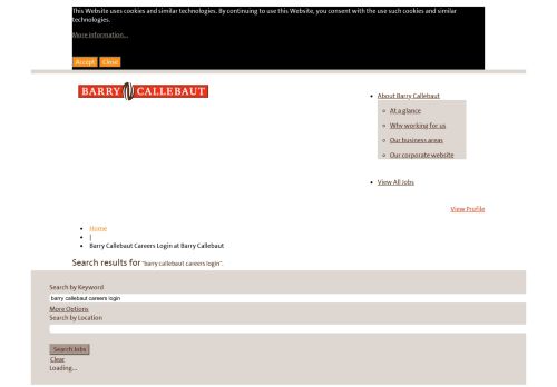 
                            2. Barry Callebaut Careers Login - Barry Callebaut Jobs