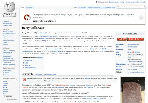 
                            9. Barry Callebaut – Wikipedia