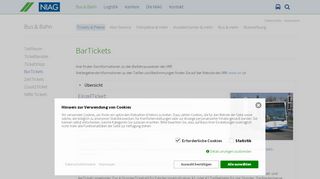 
                            4. Bartickets / NIAG-Online