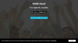 
                            4. BASE cloud sign up