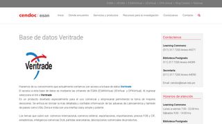 
                            11. Base de datos Veritrade - ESAN/Cendoc