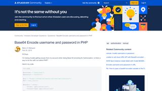
                            11. Base64 Encode username and password in PHP