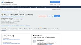 
                            9. base7booking.com Sàrl en liquidation, Lausanne - Moneyhouse