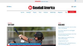
                            13. Baseball America: College Baseball, MLB Draft, Prospects