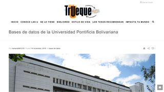 
                            7. Bases de datos de la Universidad Pontificia Bolivariana - Trueque Med