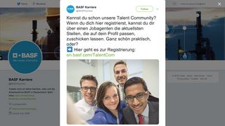 
                            7. BASF Karriere on Twitter: 