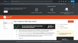 
                            4. bash - Can I create an SSH login script? - Ask Ubuntu