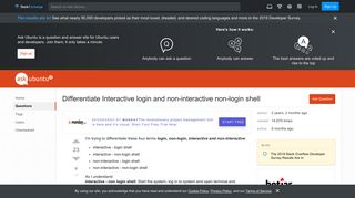 
                            6. bash - Differentiate Interactive login and non-interactive non ...