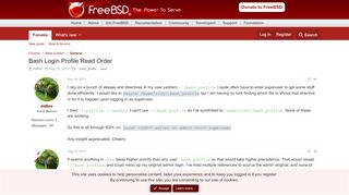 
                            10. Bash Login Profile Read Order | The FreeBSD Forums