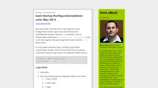 
                            7. bash Startup-Konfigurationsdateien unter Mac OS X « think eMeidi