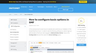 
                            7. Basic Configuration in SMF - SMF Tutorial - FastComet