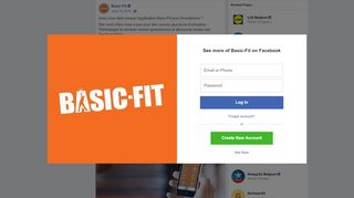 
                            9. Basic-Fit - Avez-vous déjà essayé l'application Basic-Fit... | Facebook