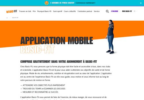 
                            6. Basic-Fit - Prix - L'application Basic-Fit