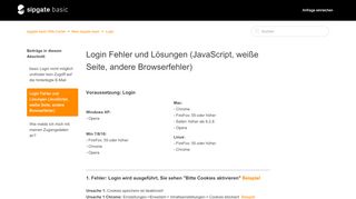 
                            5. basic Login: Fehler und Lösungen – sipgate basic Hilfe-Center