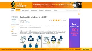 
                            6. Basics of Single Sign on (SSO) - CodeProject