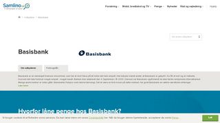 
                            11. Basisbank | Spar op til 25.000 kr. på Profillån nu | Samlino.dk