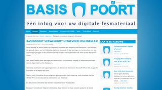 
                            10. Basispoort verwelkomt Uitgeverij Onlineklas!