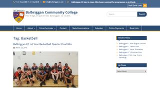 
                            8. Basketball Archives - Page 2 of 4 - Balbriggan Community College