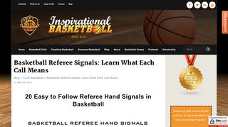 
                            3. Basketball Referee Signals and Meaning | Inspirational Basketball