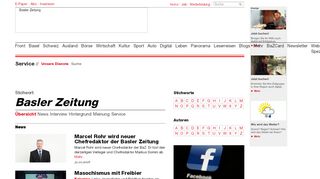 
                            6. Basler Zeitung - bazonline.ch