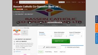 
                            7. Bassein Catholic Co-Operative Bank Ltd, Malad West - Cooperative ...