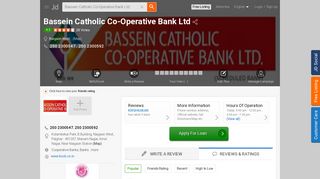 
                            6. Bassein Catholic Co-Operative Bank Ltd, Naigaon West - Cooperative ...