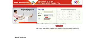
                            10. Bassein Catholic Co-Operative Bank Ltd. Online Banking - Login - BCCB