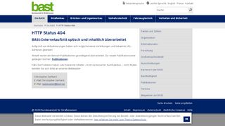 
                            2. BASt 2017 - Homepage - Verkehrsstatistik, BISStra