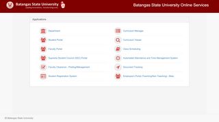 
                            2. Batangas State University Online Services