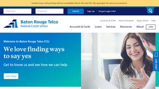 
                            13. Baton Rouge Telco Federal Credit Union
