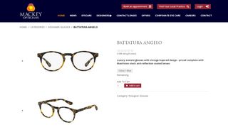 
                            10. Battatura Angelo - Opticians | Belfast | Mackey Opticians