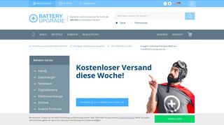 
                            4. BatteryUpgrade.at - Shop Informationen